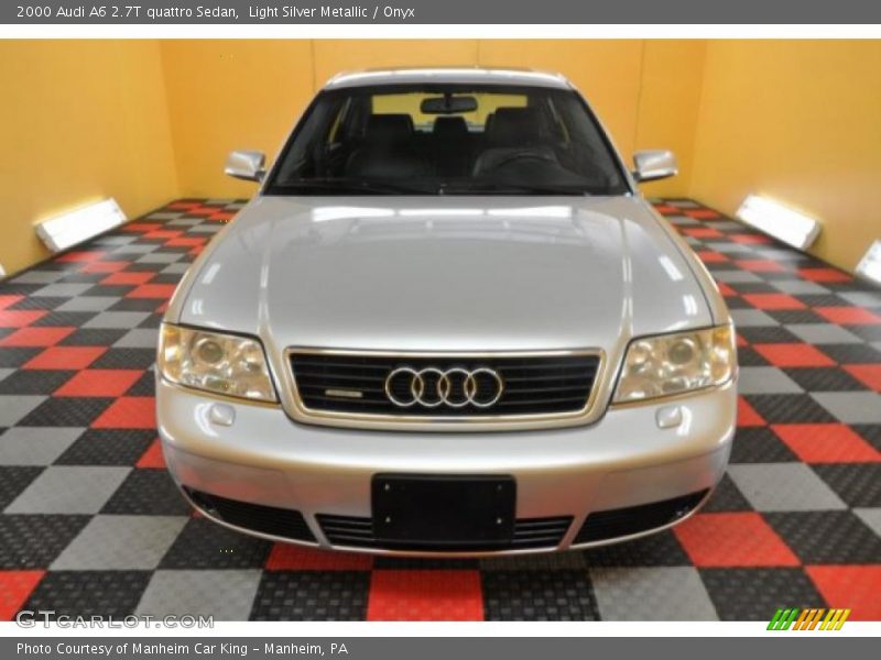 Light Silver Metallic / Onyx 2000 Audi A6 2.7T quattro Sedan