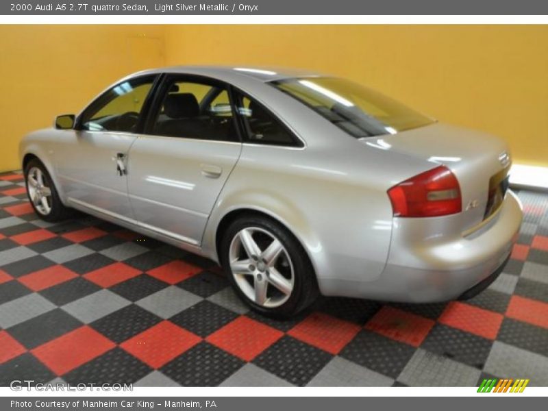 Light Silver Metallic / Onyx 2000 Audi A6 2.7T quattro Sedan
