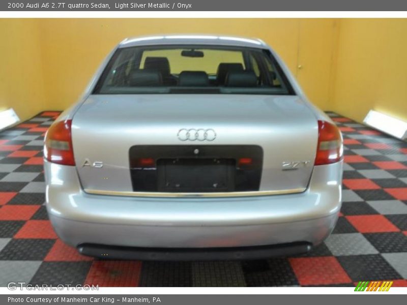 Light Silver Metallic / Onyx 2000 Audi A6 2.7T quattro Sedan