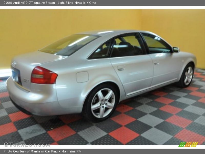 Light Silver Metallic / Onyx 2000 Audi A6 2.7T quattro Sedan