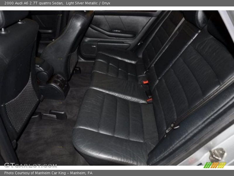 Light Silver Metallic / Onyx 2000 Audi A6 2.7T quattro Sedan