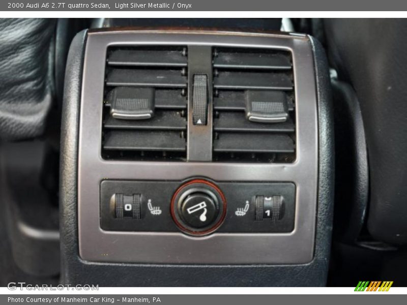 Light Silver Metallic / Onyx 2000 Audi A6 2.7T quattro Sedan
