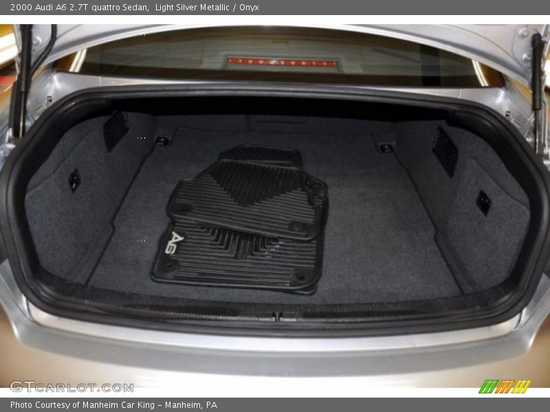 Light Silver Metallic / Onyx 2000 Audi A6 2.7T quattro Sedan
