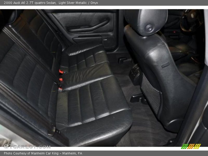 Light Silver Metallic / Onyx 2000 Audi A6 2.7T quattro Sedan