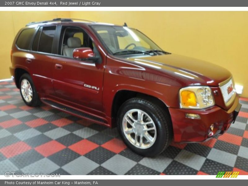 Red Jewel / Light Gray 2007 GMC Envoy Denali 4x4