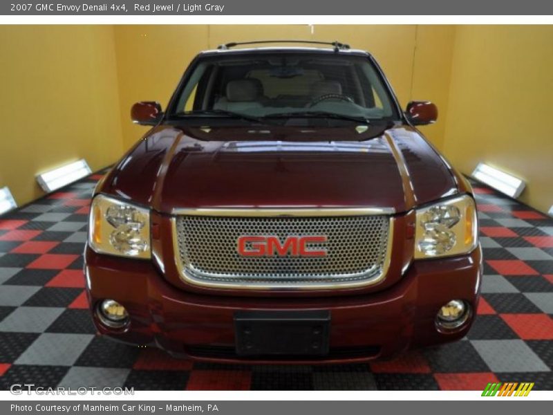 Red Jewel / Light Gray 2007 GMC Envoy Denali 4x4