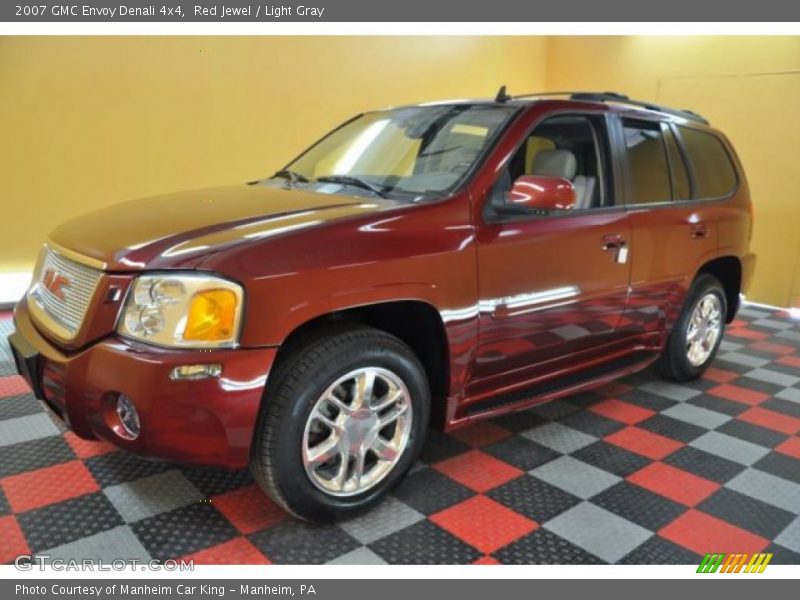 Red Jewel / Light Gray 2007 GMC Envoy Denali 4x4