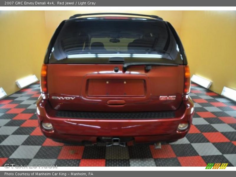 Red Jewel / Light Gray 2007 GMC Envoy Denali 4x4