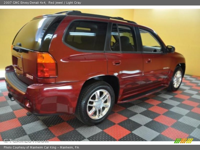 Red Jewel / Light Gray 2007 GMC Envoy Denali 4x4