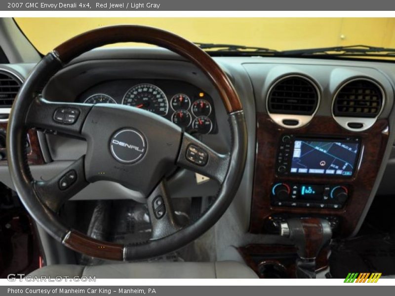 Red Jewel / Light Gray 2007 GMC Envoy Denali 4x4