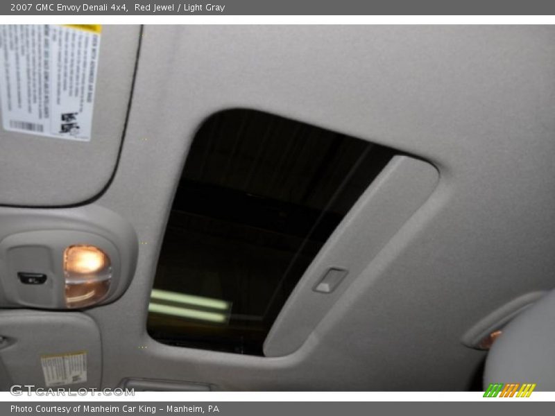 Red Jewel / Light Gray 2007 GMC Envoy Denali 4x4