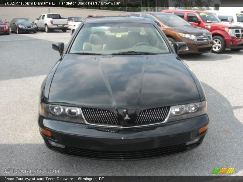 Pendleton Black Pearl / Brown/Tan 2002 Mitsubishi Diamante LS