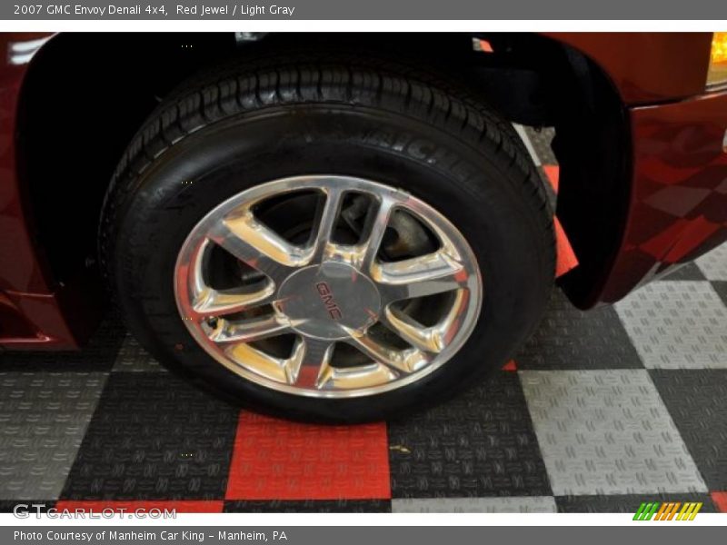 Red Jewel / Light Gray 2007 GMC Envoy Denali 4x4
