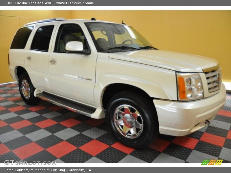 White Diamond / Shale 2005 Cadillac Escalade AWD