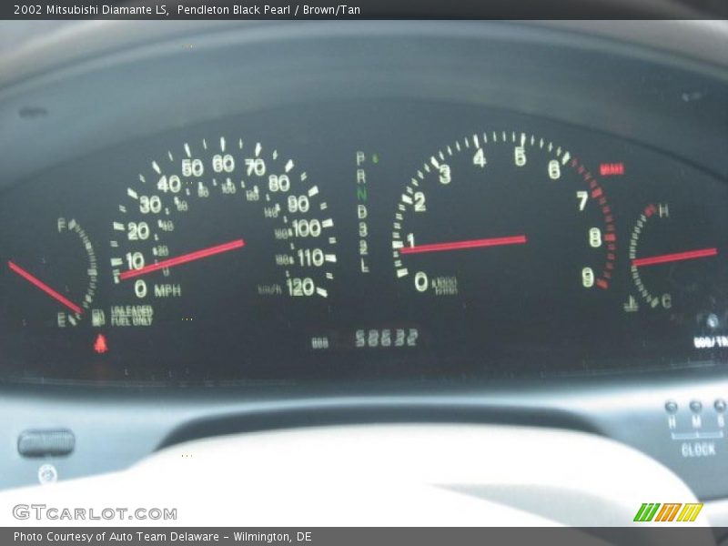 Pendleton Black Pearl / Brown/Tan 2002 Mitsubishi Diamante LS