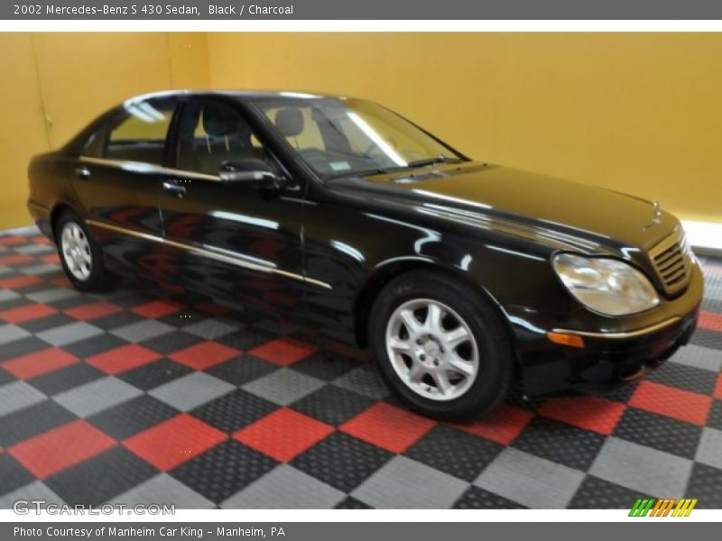 Black / Charcoal 2002 Mercedes-Benz S 430 Sedan