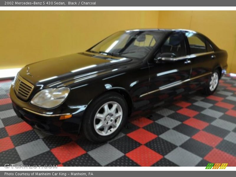Black / Charcoal 2002 Mercedes-Benz S 430 Sedan