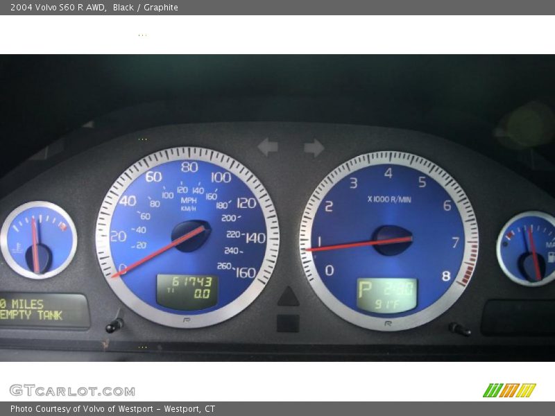 Black / Graphite 2004 Volvo S60 R AWD