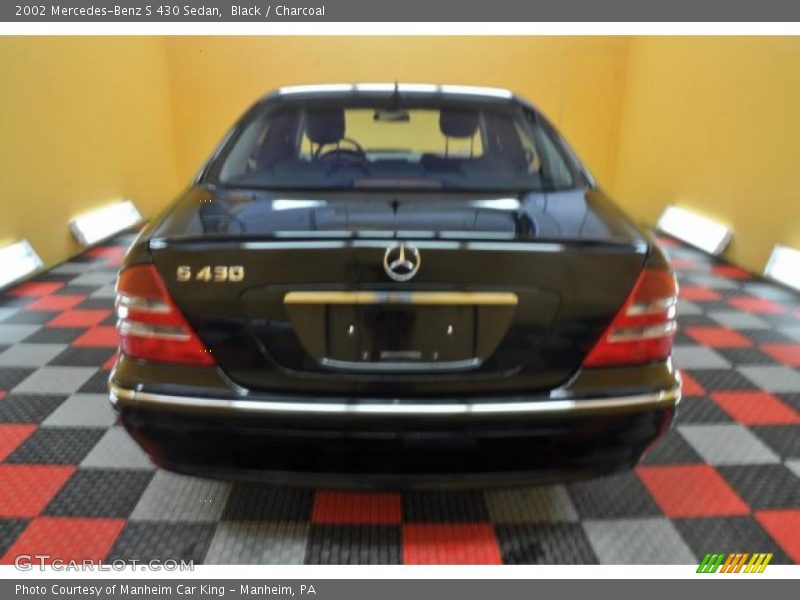 Black / Charcoal 2002 Mercedes-Benz S 430 Sedan