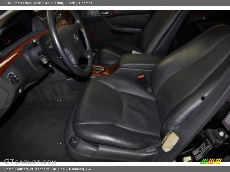 Black / Charcoal 2002 Mercedes-Benz S 430 Sedan
