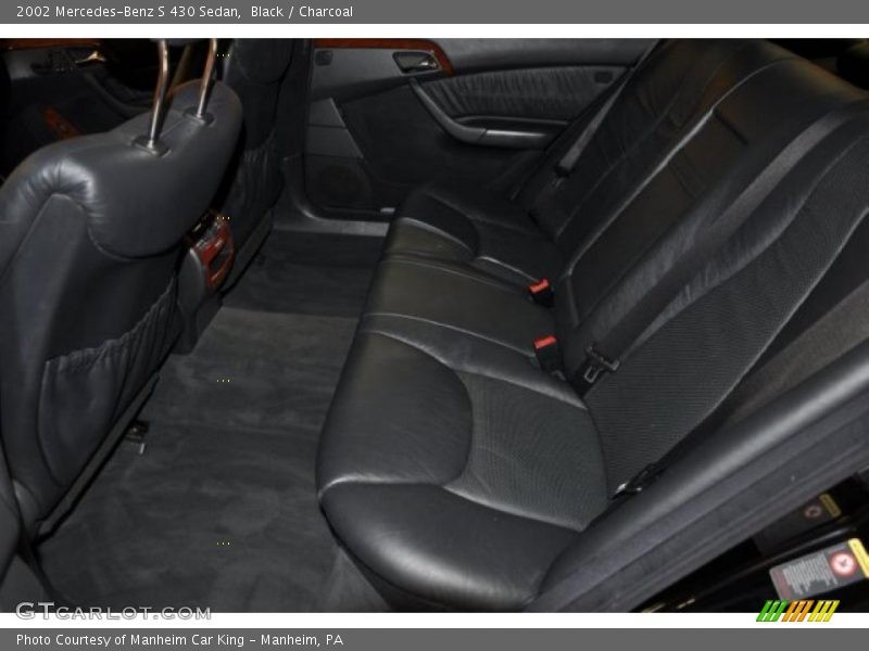 Black / Charcoal 2002 Mercedes-Benz S 430 Sedan