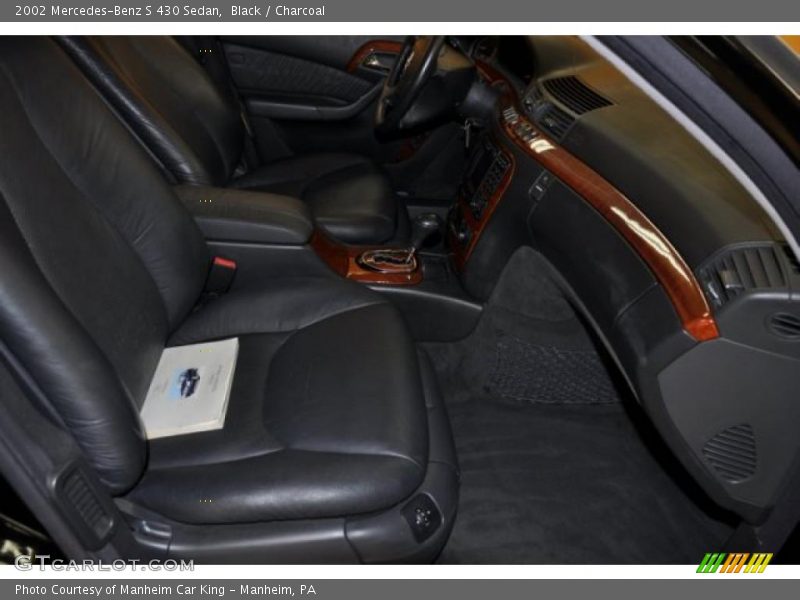 Black / Charcoal 2002 Mercedes-Benz S 430 Sedan