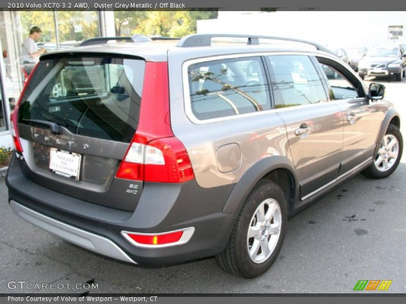 Oyster Grey Metallic / Off Black 2010 Volvo XC70 3.2 AWD