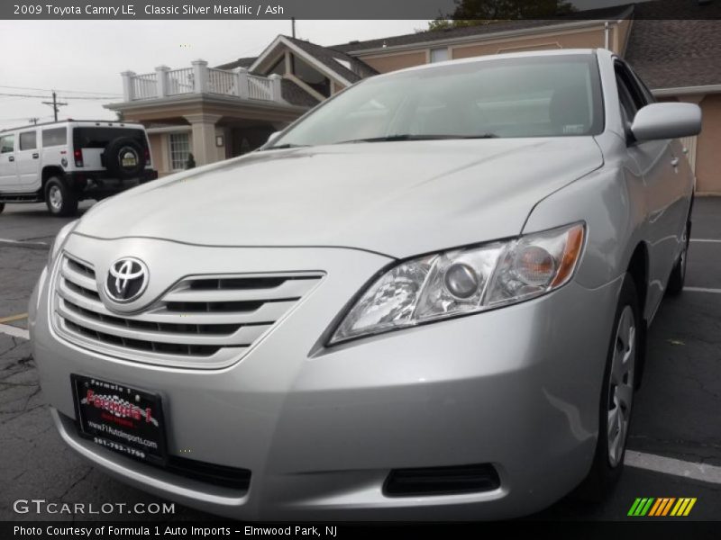 Classic Silver Metallic / Ash 2009 Toyota Camry LE