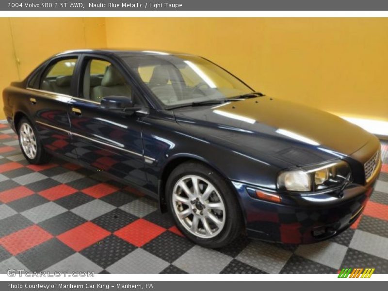 Nautic Blue Metallic / Light Taupe 2004 Volvo S80 2.5T AWD