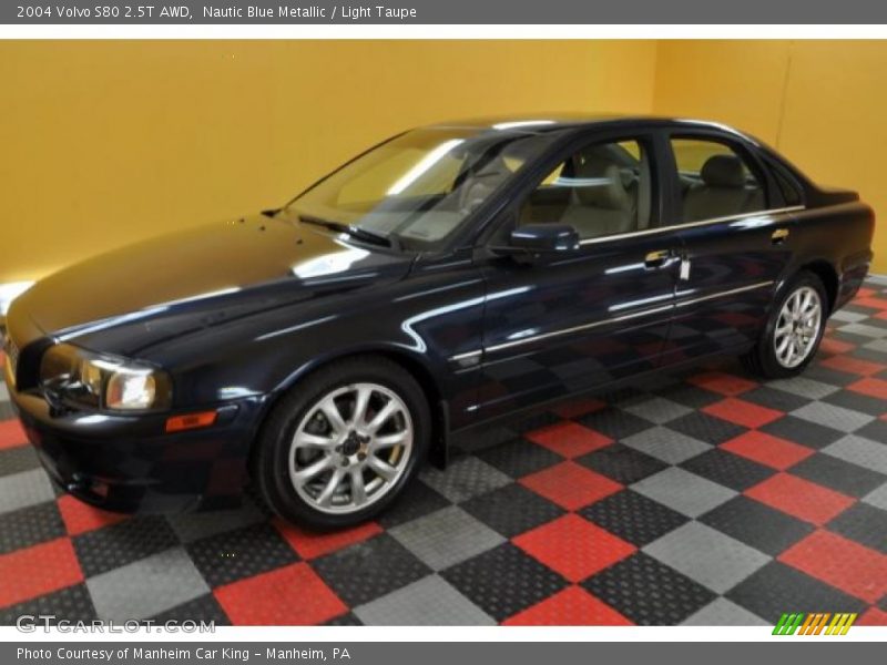 Nautic Blue Metallic / Light Taupe 2004 Volvo S80 2.5T AWD