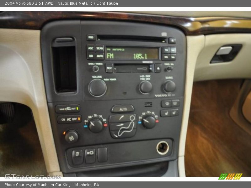 Nautic Blue Metallic / Light Taupe 2004 Volvo S80 2.5T AWD