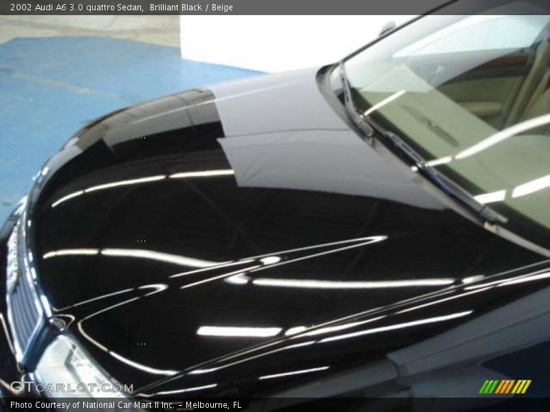 Brilliant Black / Beige 2002 Audi A6 3.0 quattro Sedan