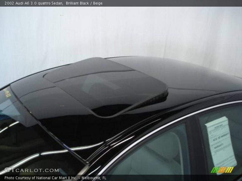 Brilliant Black / Beige 2002 Audi A6 3.0 quattro Sedan