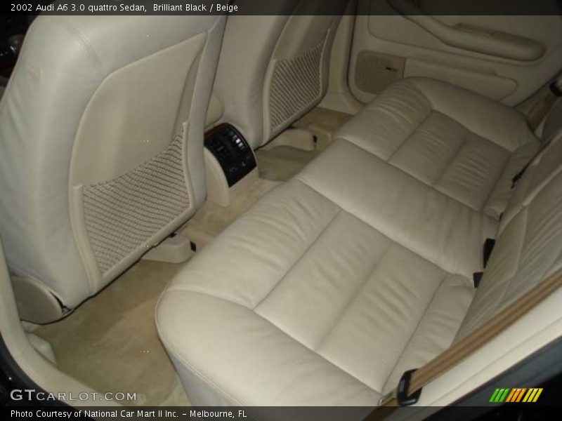 Brilliant Black / Beige 2002 Audi A6 3.0 quattro Sedan