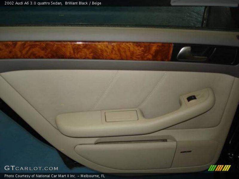 Brilliant Black / Beige 2002 Audi A6 3.0 quattro Sedan