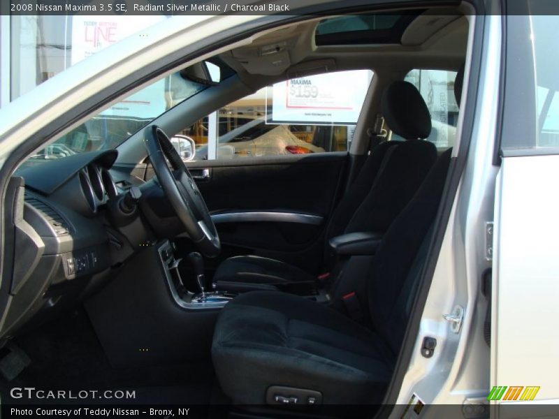 Radiant Silver Metallic / Charcoal Black 2008 Nissan Maxima 3.5 SE