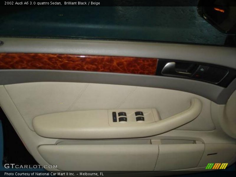 Brilliant Black / Beige 2002 Audi A6 3.0 quattro Sedan