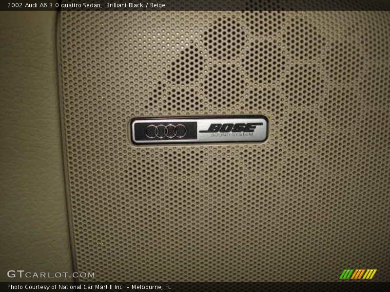 Brilliant Black / Beige 2002 Audi A6 3.0 quattro Sedan