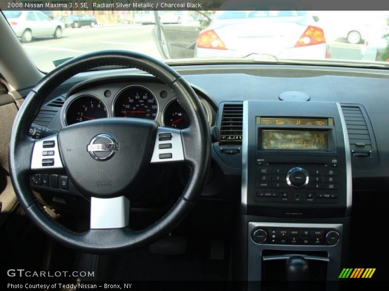 Radiant Silver Metallic / Charcoal Black 2008 Nissan Maxima 3.5 SE
