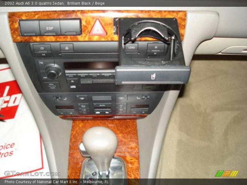 Brilliant Black / Beige 2002 Audi A6 3.0 quattro Sedan