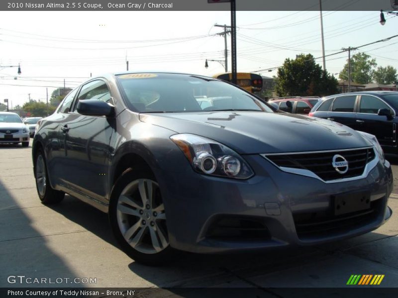 Ocean Gray / Charcoal 2010 Nissan Altima 2.5 S Coupe