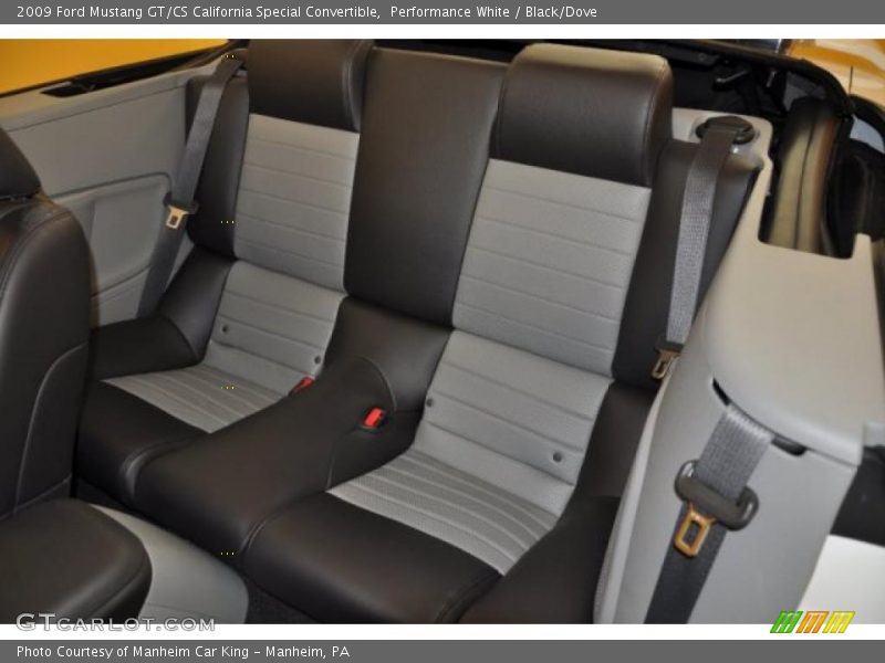 Performance White / Black/Dove 2009 Ford Mustang GT/CS California Special Convertible