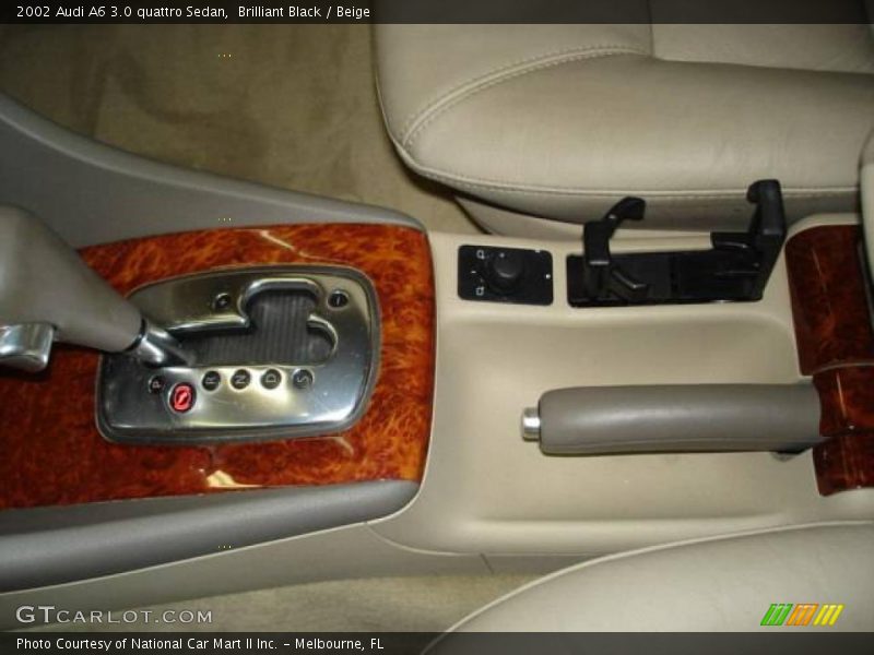 Brilliant Black / Beige 2002 Audi A6 3.0 quattro Sedan