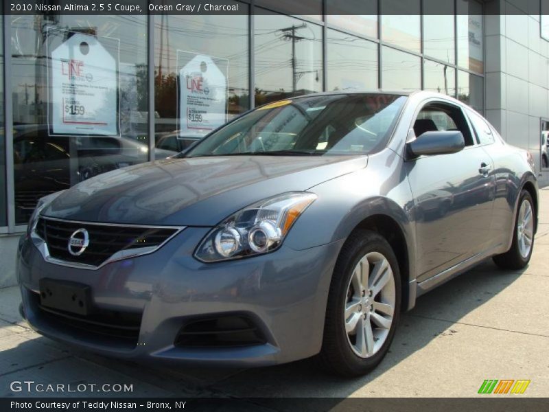 Ocean Gray / Charcoal 2010 Nissan Altima 2.5 S Coupe