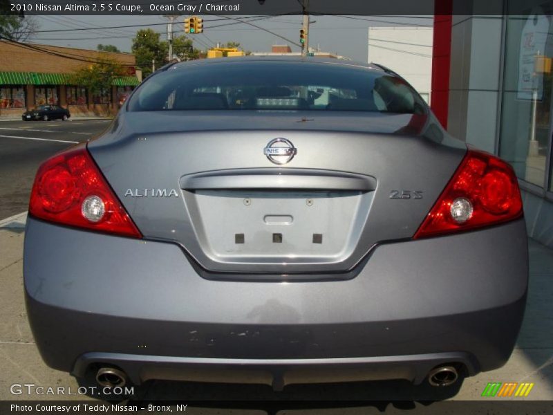 Ocean Gray / Charcoal 2010 Nissan Altima 2.5 S Coupe