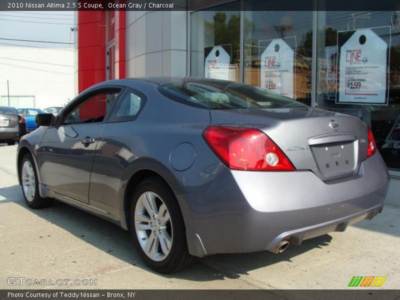 Ocean Gray / Charcoal 2010 Nissan Altima 2.5 S Coupe