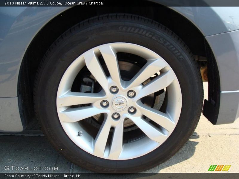 Ocean Gray / Charcoal 2010 Nissan Altima 2.5 S Coupe