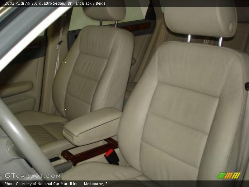 Brilliant Black / Beige 2002 Audi A6 3.0 quattro Sedan