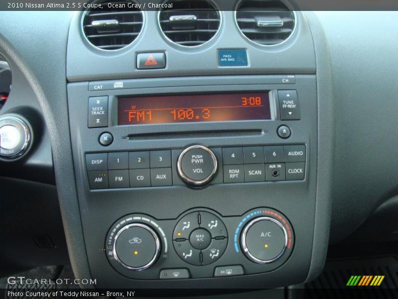 Ocean Gray / Charcoal 2010 Nissan Altima 2.5 S Coupe