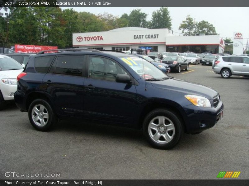 Nautical Blue Metallic / Ash Gray 2007 Toyota RAV4 4WD